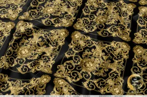 Golden Lion Upholstery Fabric 3metres 12 Furnishing Fabric Options Black Baroque Fabric By the Yard | D21040