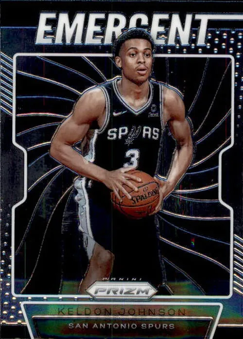 2019-20 Prizm Basketball EMERGENT Keldon Johnson