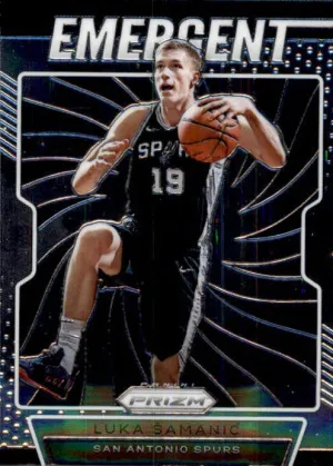 2019-20 Prizm Basketball EMERGENT Luka Samanic