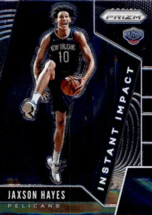 2019-20 Prizm Basketball Instant Impact Jaxson Hayes