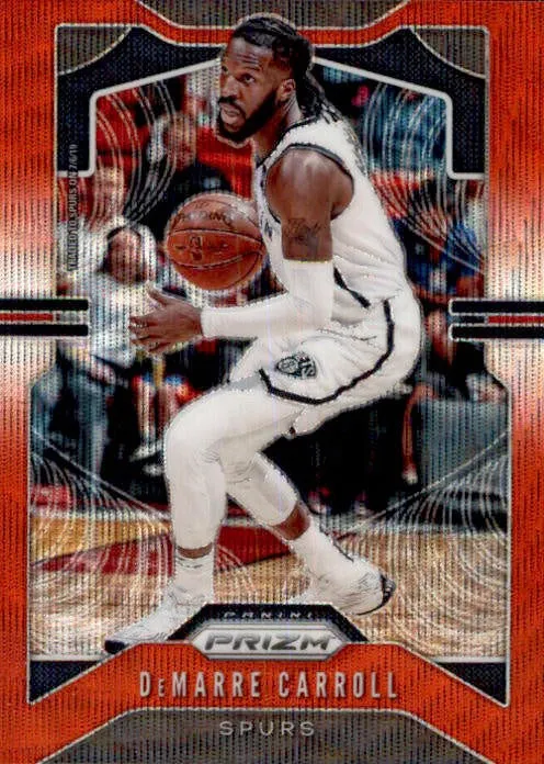 2019-20 Prizm Basketball Red Wave Refractor DeMarre Carroll