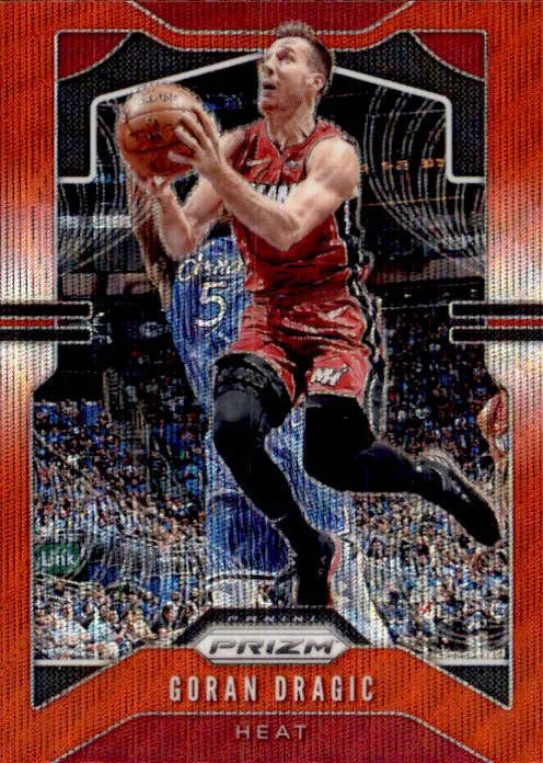 2019-20 Prizm Basketball Red Wave Refractor Goran Dragic