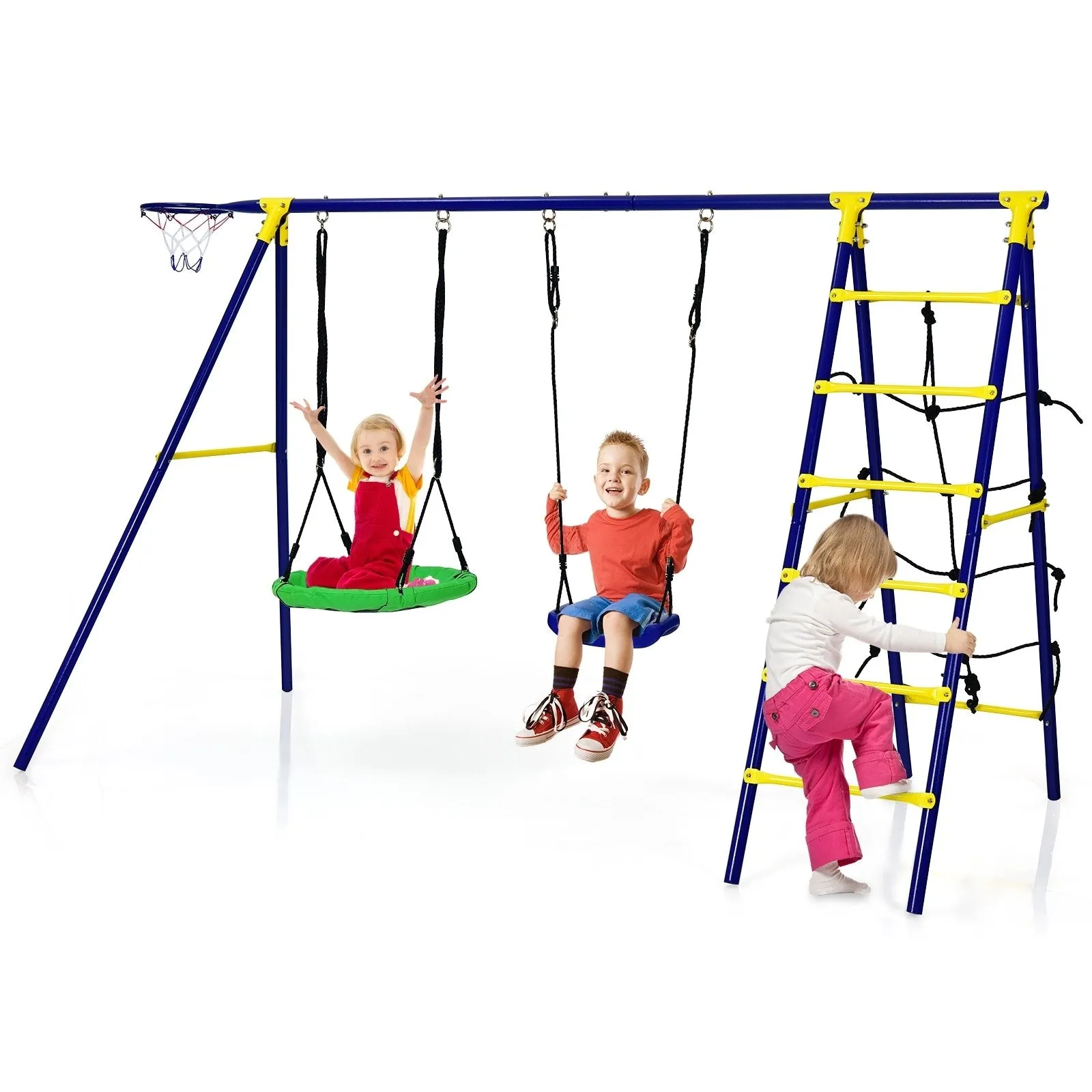 5-in-1 Outdoor Swing Set