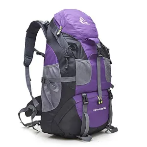 50L Lightweight Water Resistant Hiking Backpack