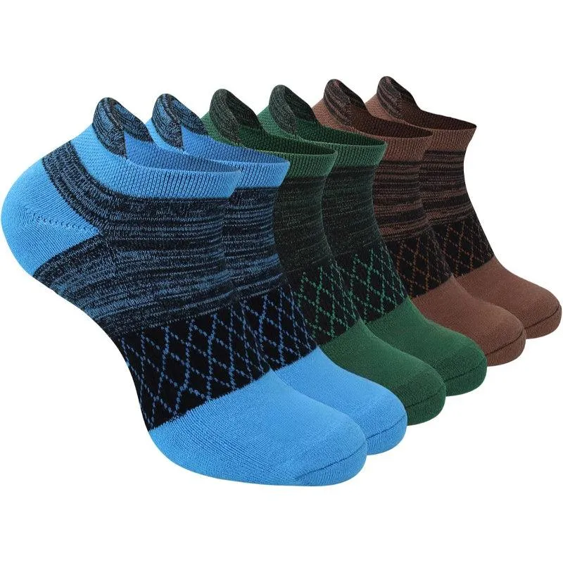 6 Pairs Ankle Support Socks For Running And Sports