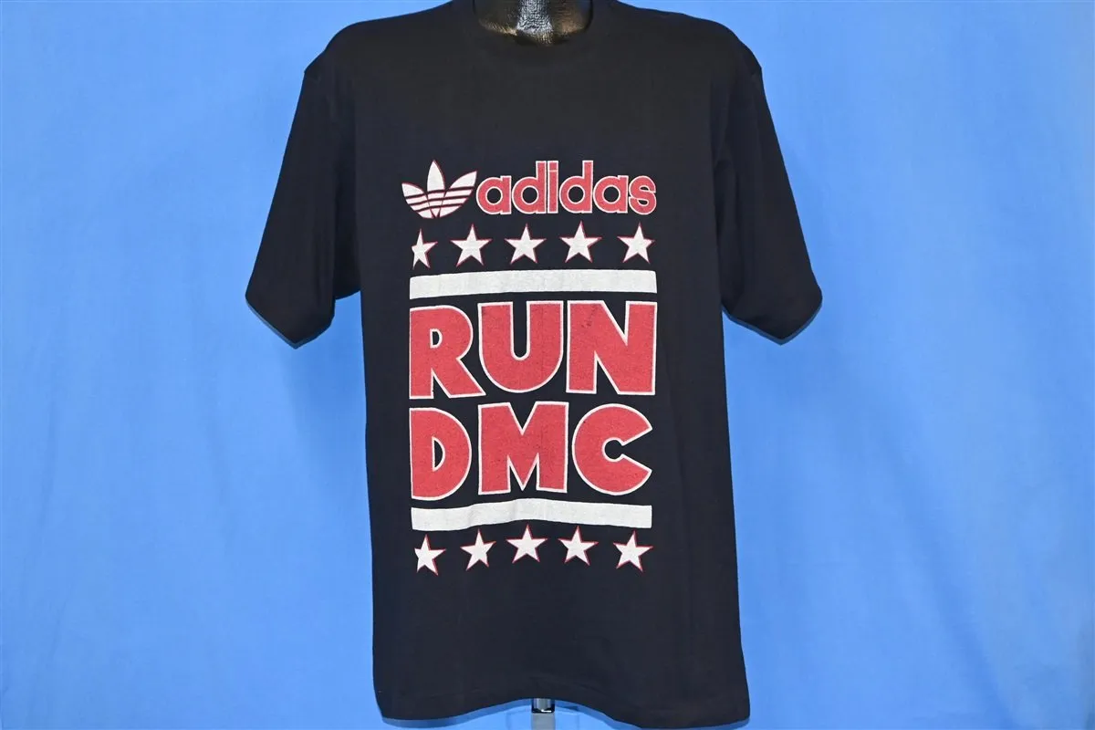 80s NWT Run DMC Adidas Tougher Than Leather Tour t-shirt Large