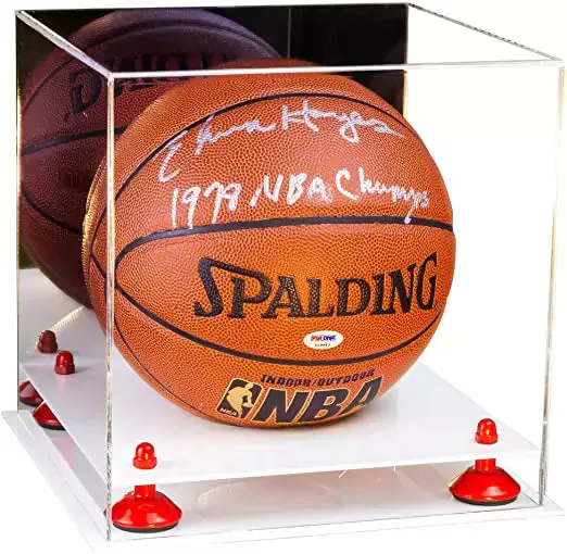 Acrylic Full Size Basketball Display Case - Mirror Wall Mounts (B01/A001)