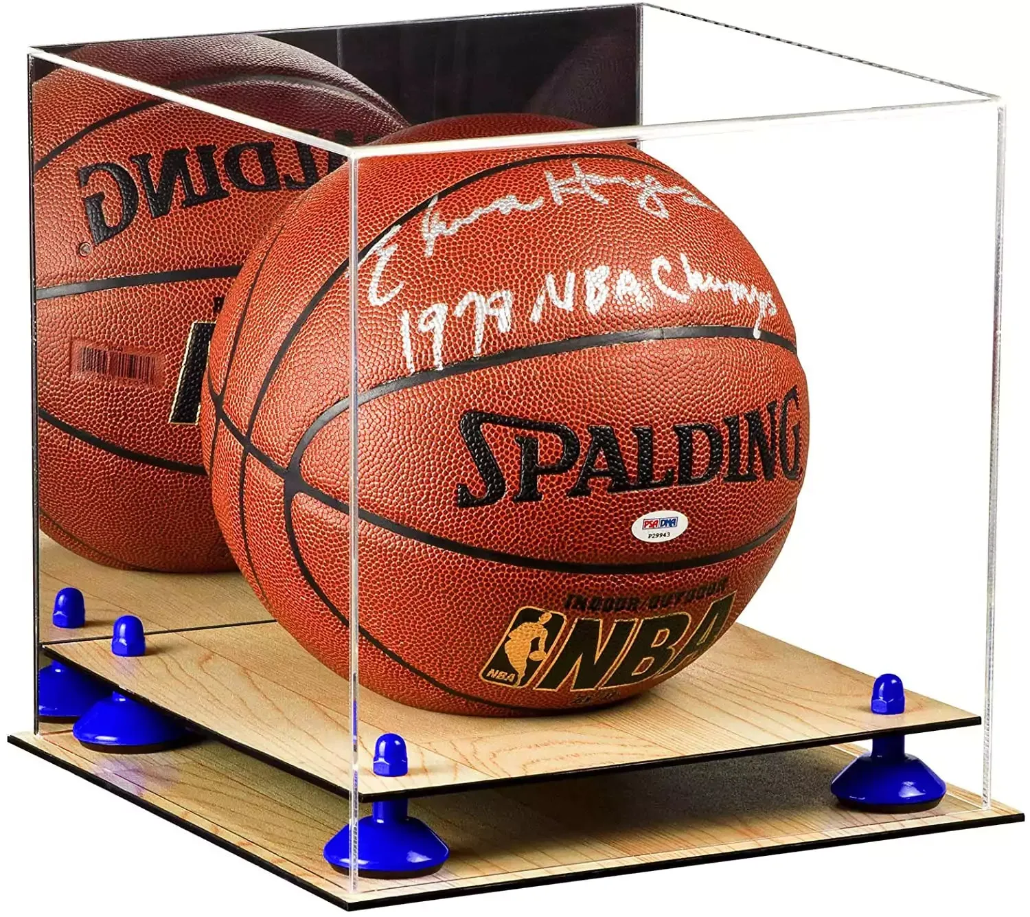 Acrylic Full Size Basketball Display Case - Mirror Wall Mounts (B01/A001)