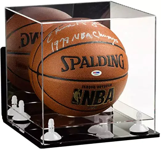 Acrylic Full Size Basketball Display Case - Mirror Wall Mounts (B01/A001)