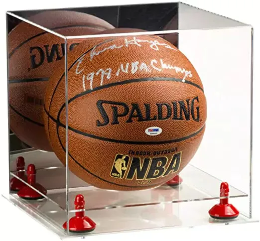 Acrylic Full Size Basketball Display Case - Mirror Wall Mounts (B01/A001)