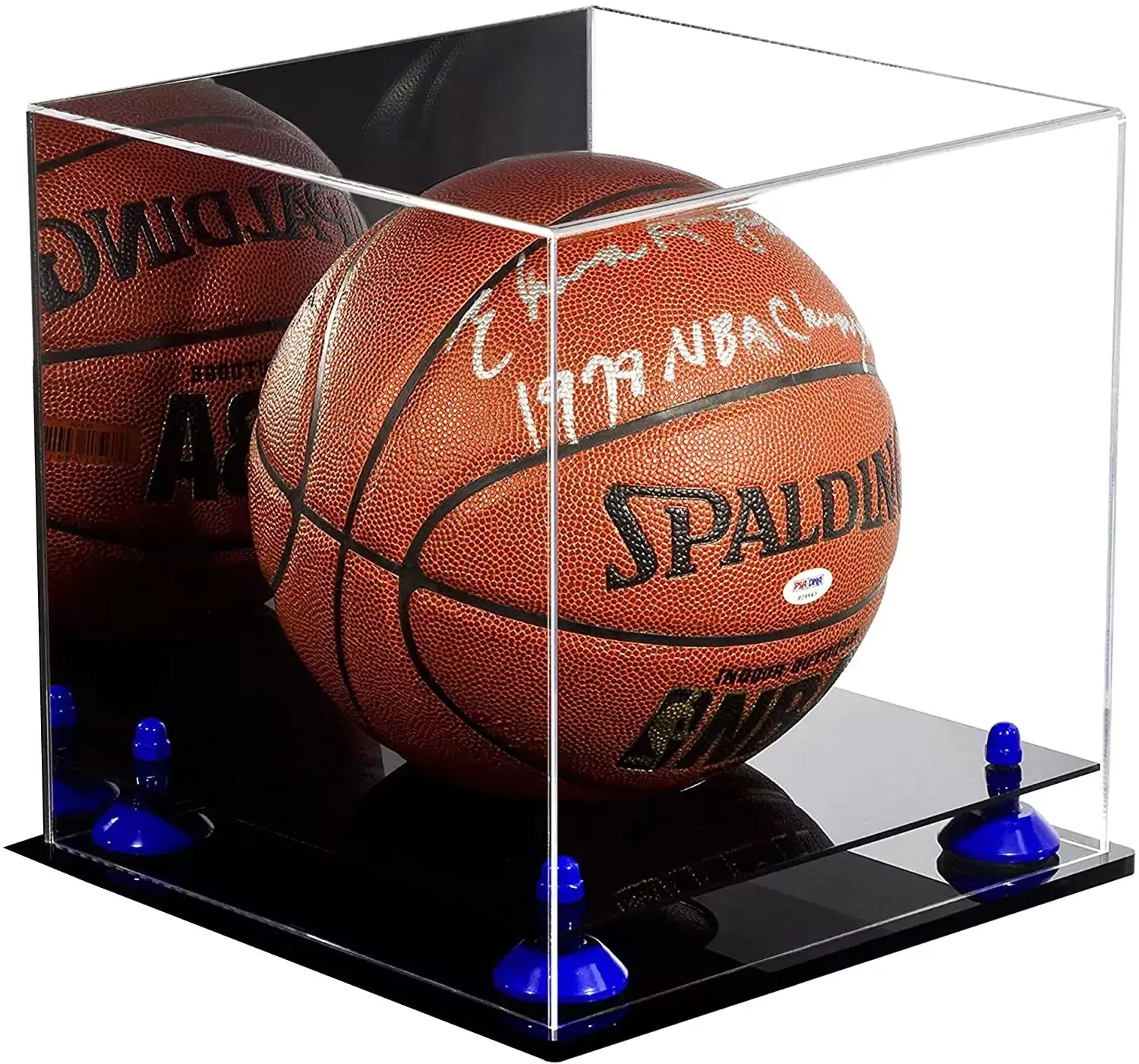 Acrylic Full Size Basketball Display Case - Mirror Wall Mounts (B01/A001)