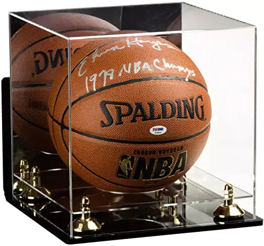 Acrylic Full Size Basketball Display Case - Mirror Wall Mounts (B01/A001)