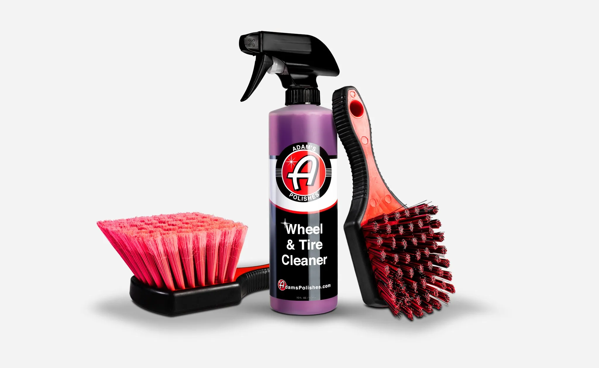 Adam's Wheel & Tire Cleaner Trio