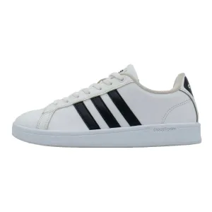 Adidas Cloudfoam Advantage Low-Top Sneakers Leather White Colour For Women