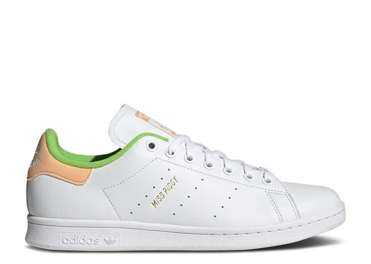 Adidas DISNEY X STAN SMITH 'MISS PIGGY & KERMIT' sneakers, white