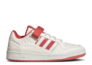 Adidas FORUM LOW 'CHALK CREW RED' sneakers, white