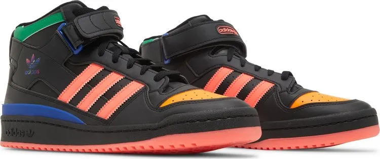 Adidas Forum Mid 'Black Multi' Sneakers, black