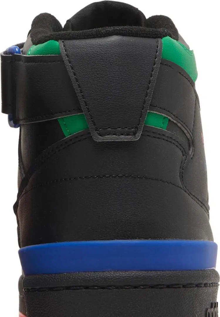 Adidas Forum Mid 'Black Multi' Sneakers, black