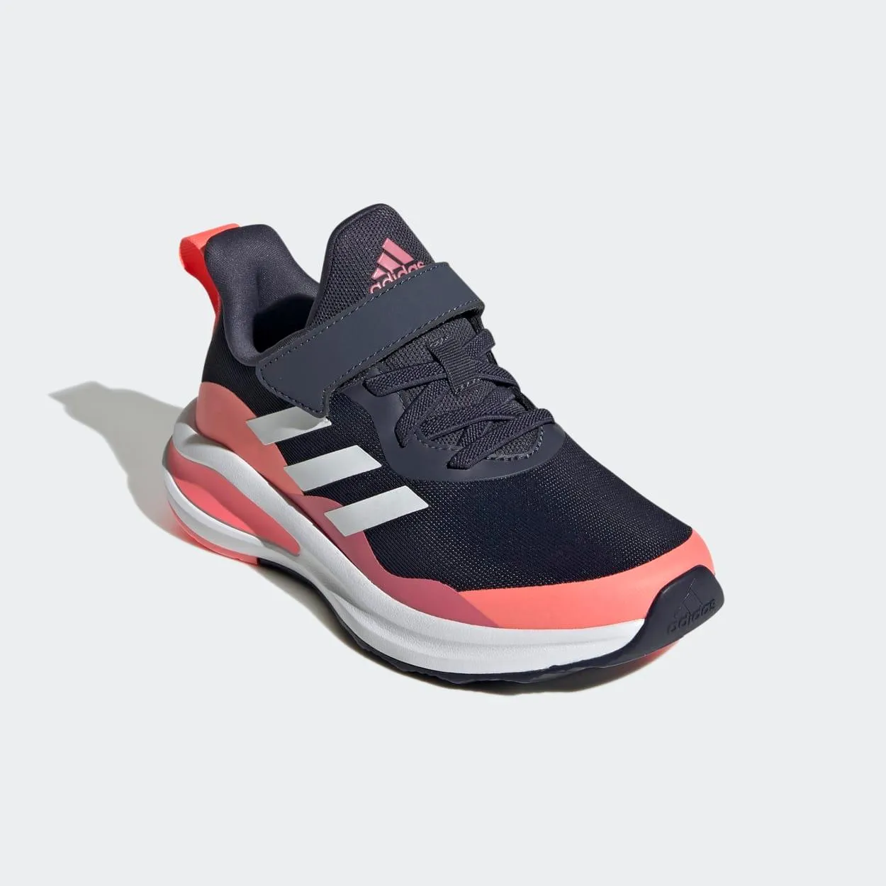 adidas Kids Fortarun Elastic Lace Top Strap Running Shoes