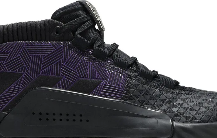 Adidas Marvel x Dame 5 'Heroes Among Us: Black Panther' Sneakers, Black