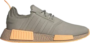 Adidas NMD_R1 'Grey Acid Orange' sneakers, gray