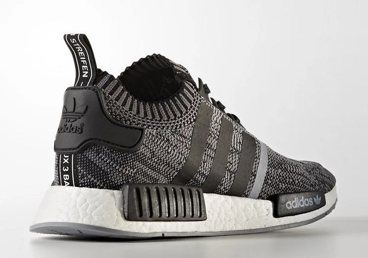 Adidas NMD_R1 Primeknit 'AI Camo Pack' sneakers, gray