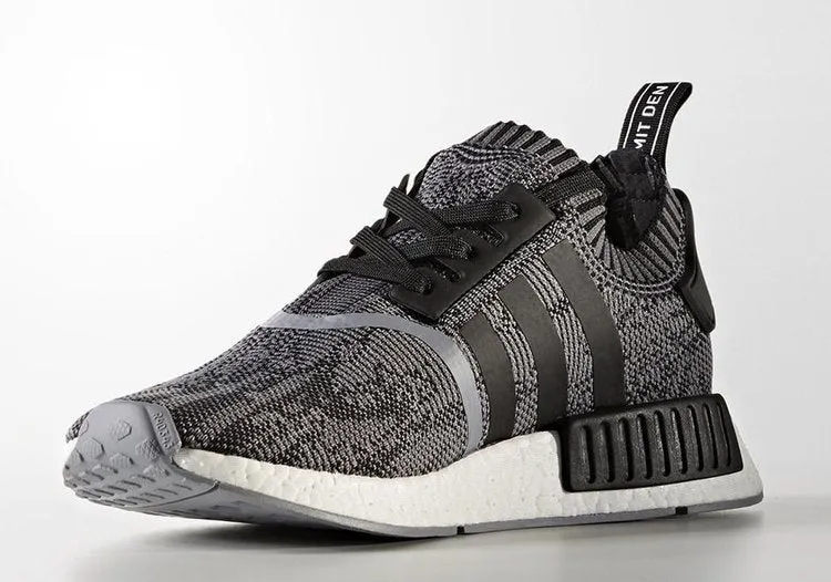 Adidas NMD_R1 Primeknit 'AI Camo Pack' sneakers, gray