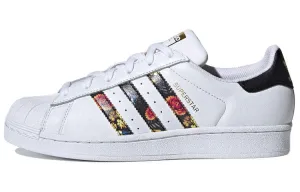 Adidas originals Superstar White Black Foral Stripes (women)