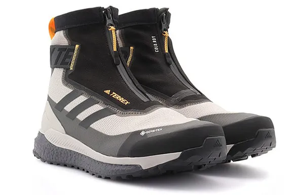 adidas Terrex Free Hiker Cdy 'Gray Black Yellow' Sneakers, Gray