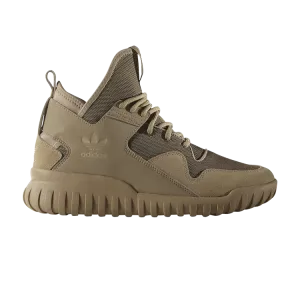 Adidas Tubular X 'Hemp' Sneakers, Tan