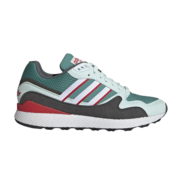 Adidas Ultra Tech 'Green Red' Sneakers, Green