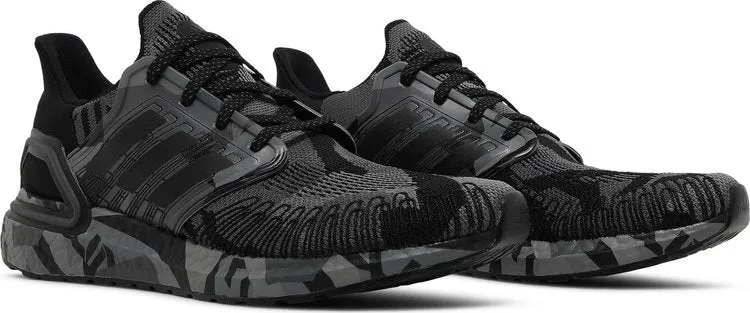 Adidas UltraBoost 20 'Geometric Pack - Core Black Grey' sneakers, black