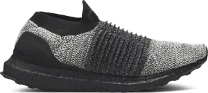 Adidas UltraBoost Laceless 'Black Boost' Sneakers, black