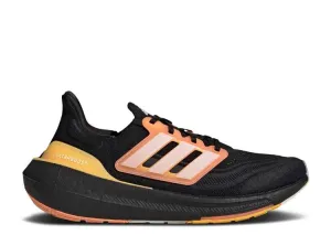 Adidas ULTRABOOST LIGHT 'BLACK SCREAMING ORANGE' sneakers, black