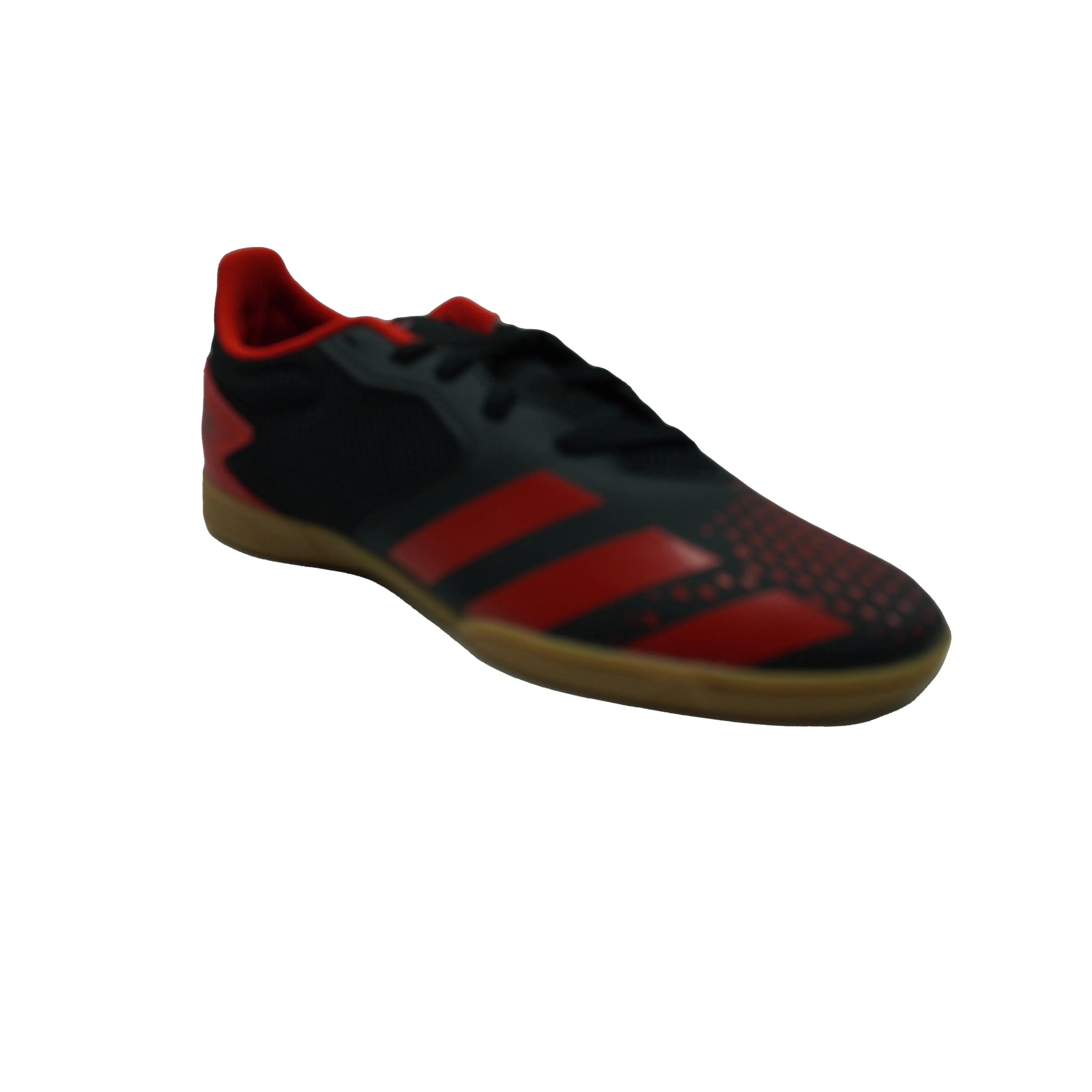 Adidas Unisex Kid's Predator 20.4 Indoor Soccer Shoes Black Red Size 6