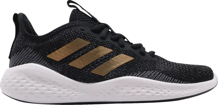 Adidas Wmns Fluidflow 'Gold' sneakers, black