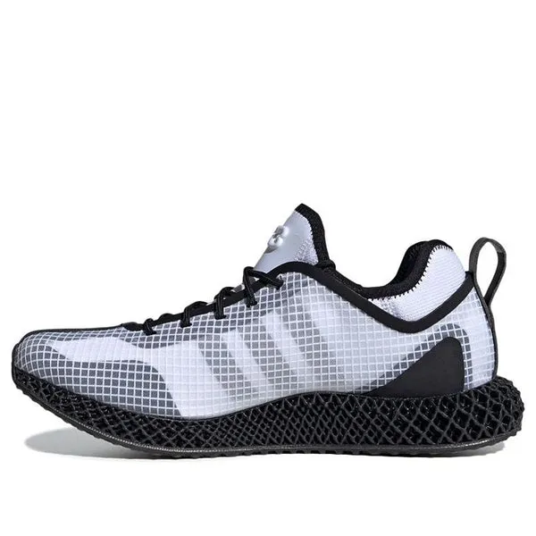 adidas Y-3 Runner 4D IO 'White Black' Sneakers, White