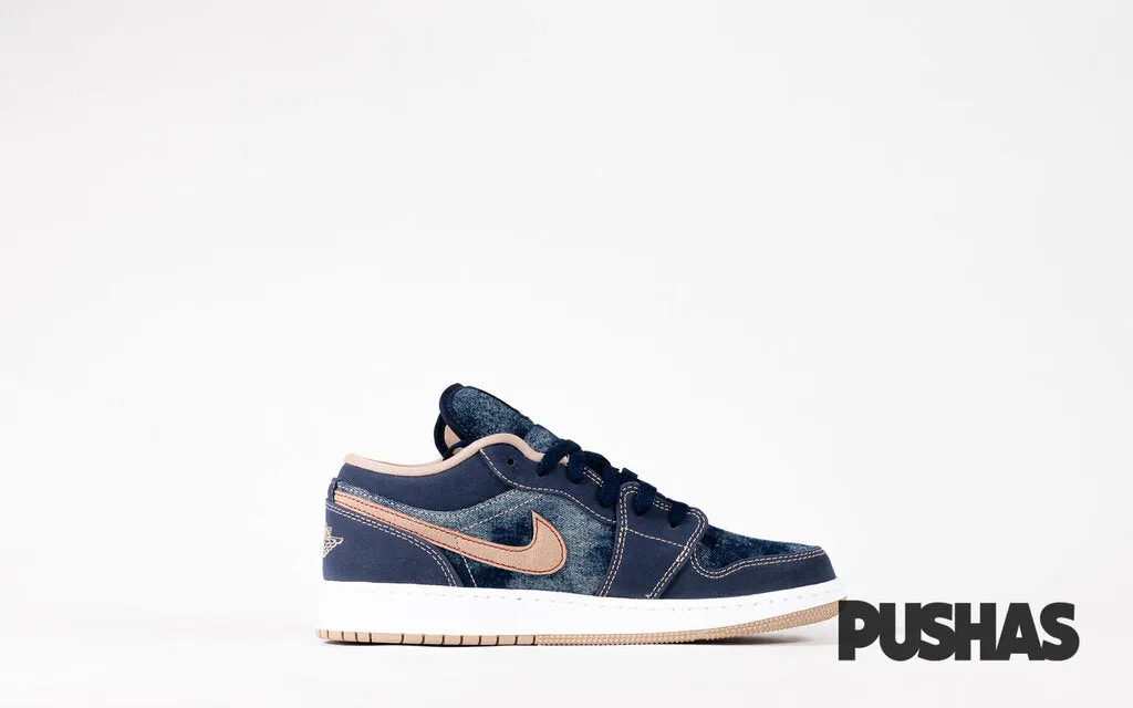 Air Jordan 1 Low SE Denim GS (2021)