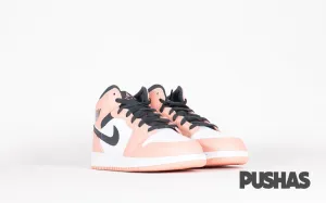 Air Jordan 1 Mid 'Pink Quartz' GS