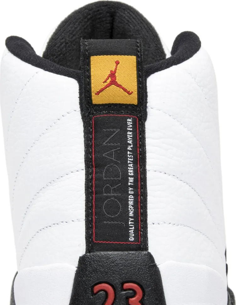 Air Jordan 12 Retro Taxi 2013, white