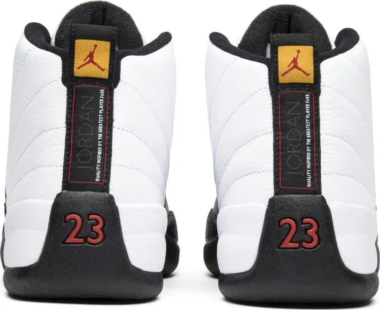 Air Jordan 12 Retro Taxi 2013, white