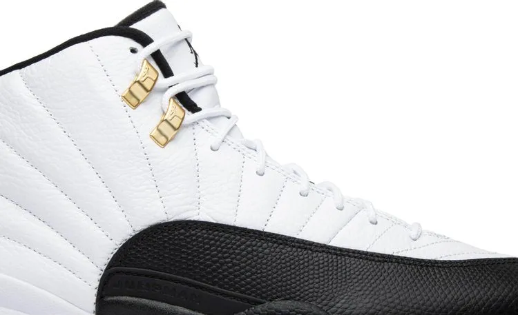 Air Jordan 12 Retro Taxi 2013, white