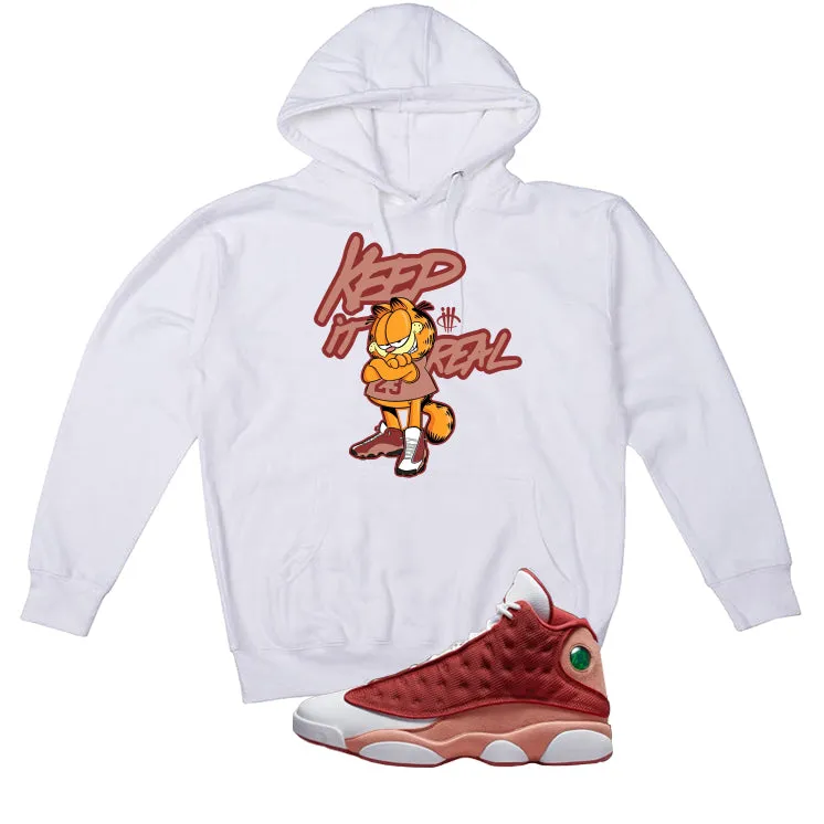 Air Jordan 13 Dune Red White T-Shirt (keeping it real)| illcurrency