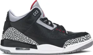 Air Jordan 3 Retro Cement 2011 sneakers, black