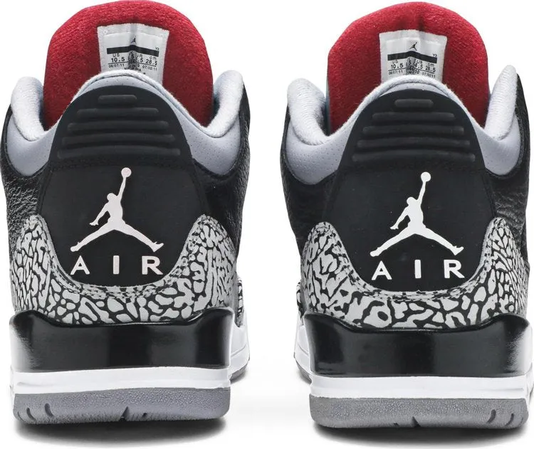 Air Jordan 3 Retro Cement 2011 sneakers, black