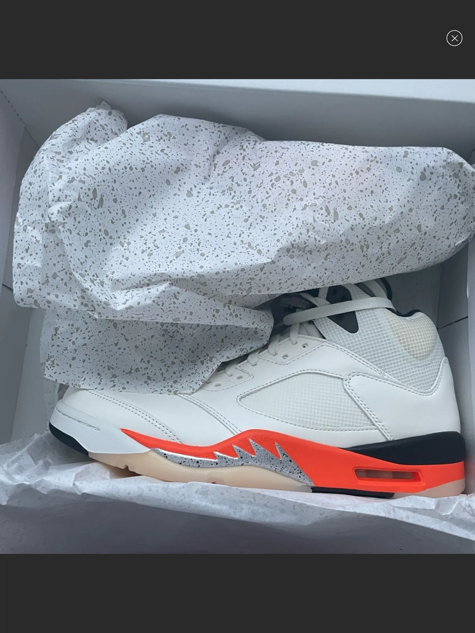 Air Jordan 5 Orange Blaze