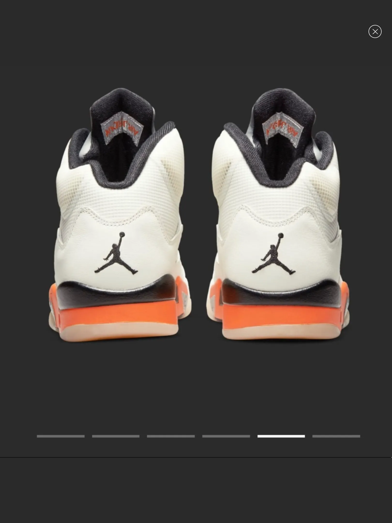 Air Jordan 5 Orange Blaze