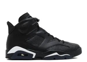 AIR JORDAN 6 RETRO 'BLACK CAT' sneakers, black