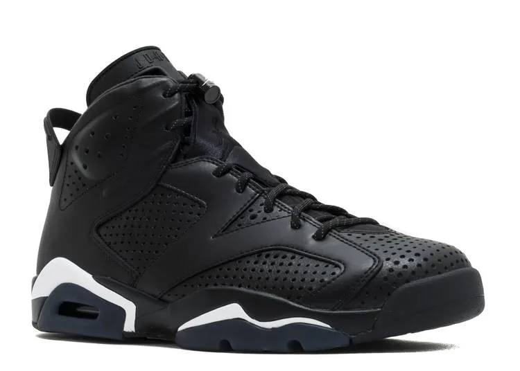 AIR JORDAN 6 RETRO 'BLACK CAT' sneakers, black