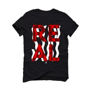 Air Jordan retro 11 high bred 2019 Black T-Shirt (Stay Real)